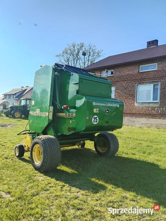 Prasa JOHN DEERE 580 SIATKA ROTOR NOZE Albertów