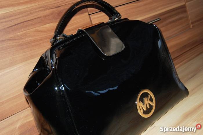 Torebka damska kuferek Michael Kors MK lakier Szamotuły