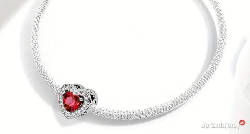charms diamentowe serce Radom