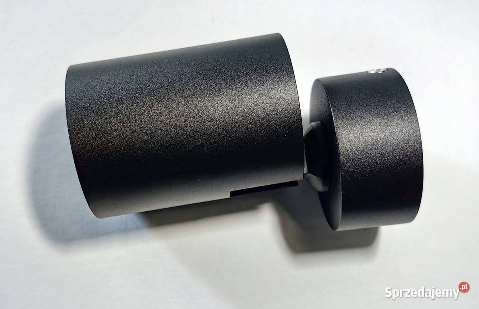 Lampa sufitowa spot czarna