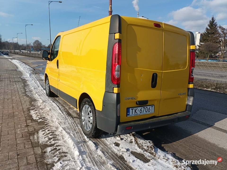 Opel Vivaro BENGAZ 2008r VAT1 Kielce