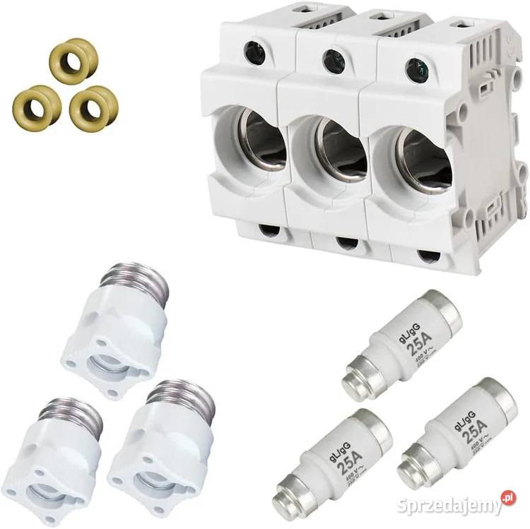 bezpieczniki Neozed TYTAN 25A D02 12 sztuk Zamość