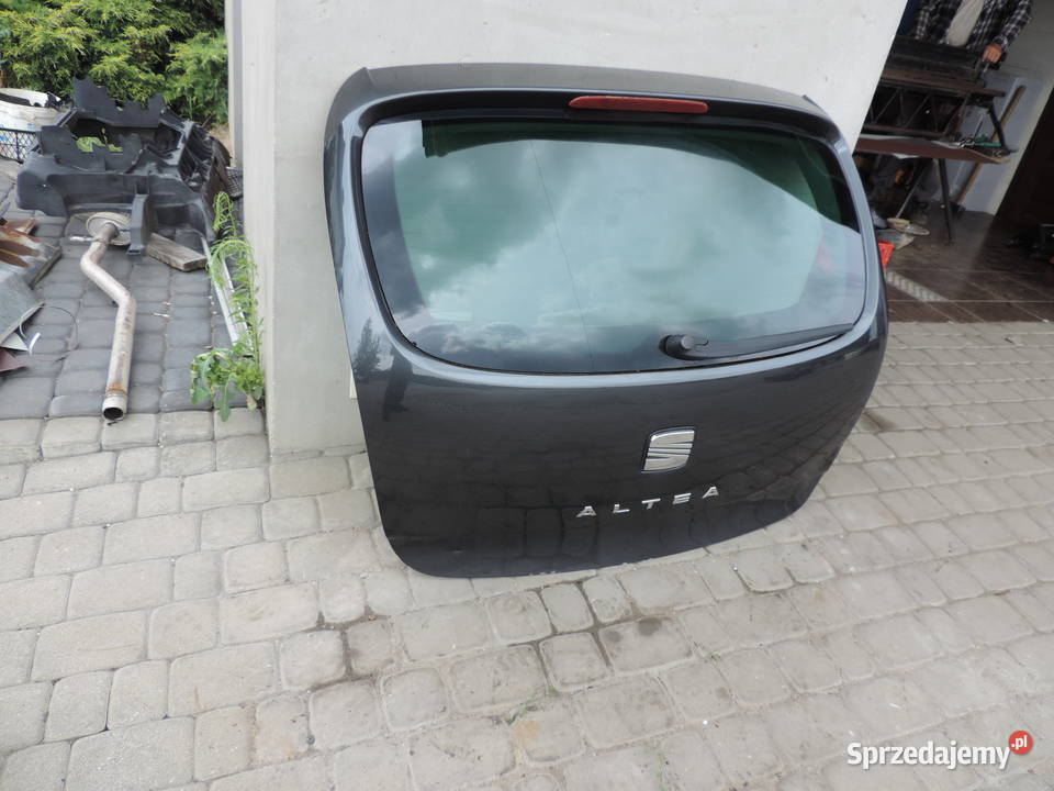 SEAT ALTEA KLAPA BAGAŻNIKA TYŁ LW7Z