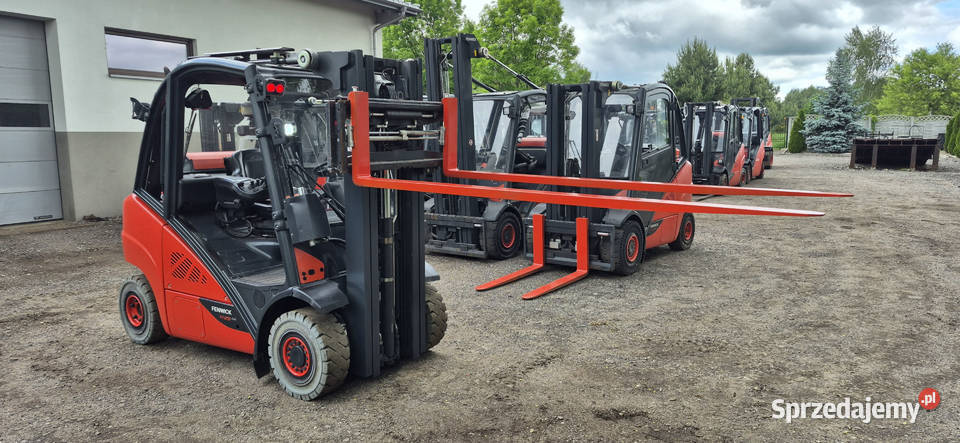 Wózek Widłowy Linde H25T 2018 Triplex 470m Linde mazowieckie Małkinia Górna