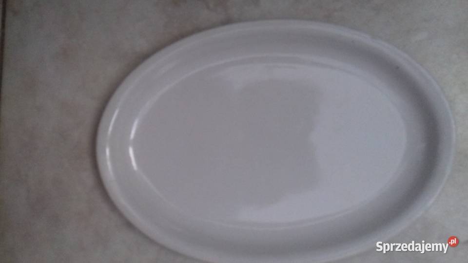 półmisek owalny Pruszów lata 70te w sygnowany mazowieckie Warszawa