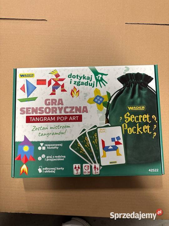 Gra sensoryczna Wader Secret Pocket