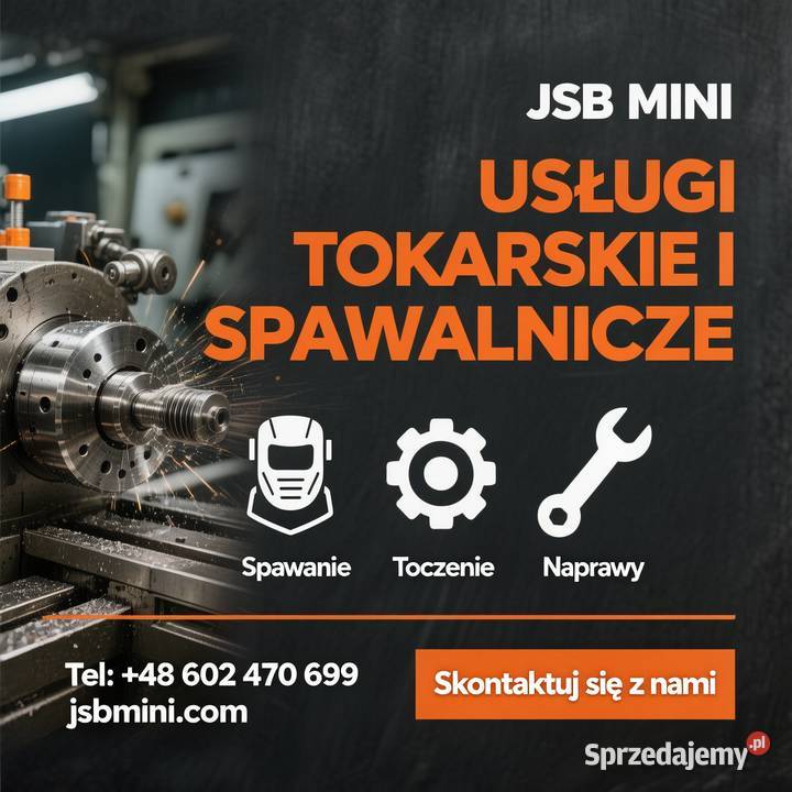 USŁUGI TOKARSKIE I SPAWALNICZE Produkcja kujawsko-pomorskie sprzedam