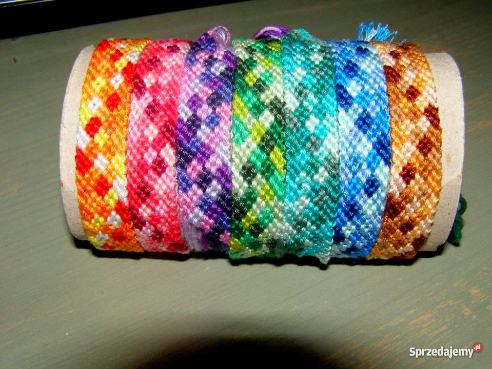 Bransoletki przyjaźni z muliny