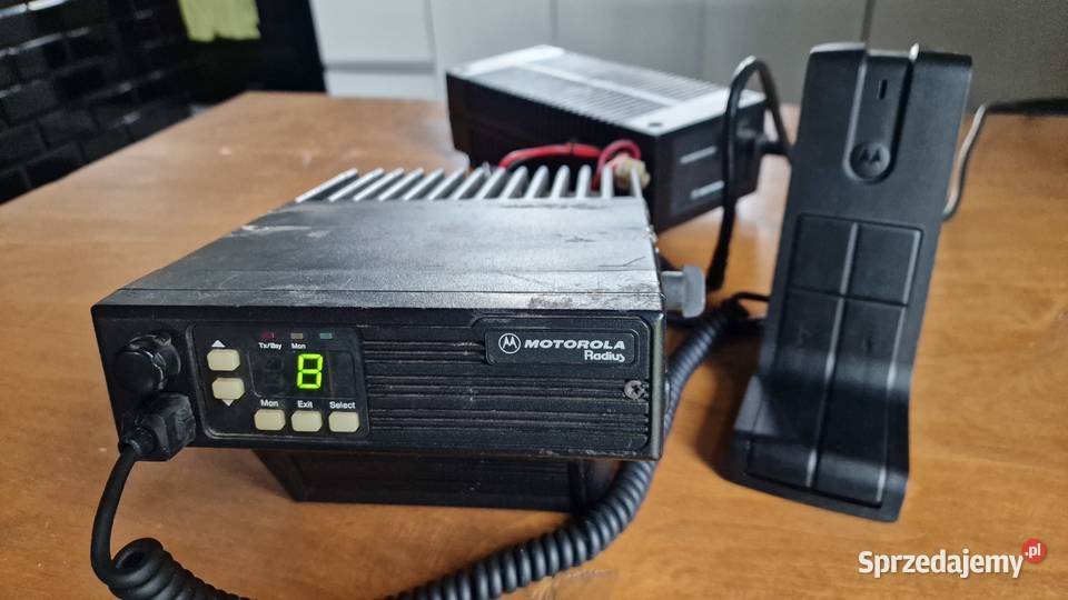 Radiotelefon Motorola mikrofon zasilacz Parczew