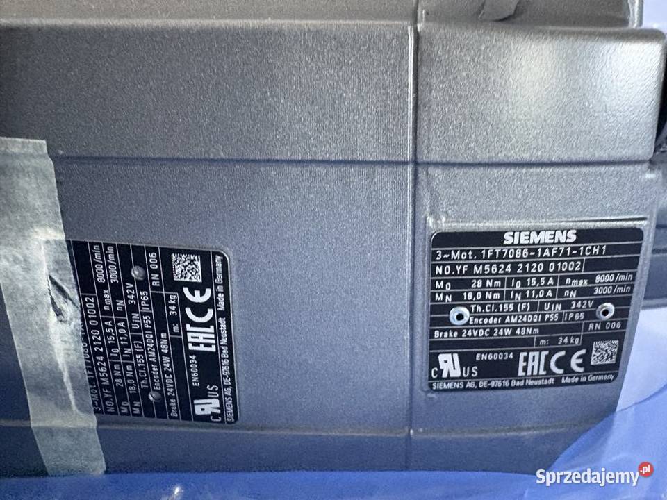 Siemens 1FT70861AF711CH1 Servomotor Warszawa
