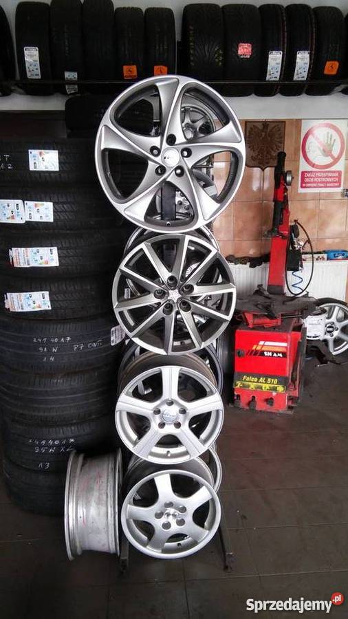 ALU FELGI 7X15 5X112 ET 45 RONAL SUPER Koła i felgi