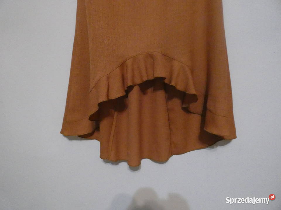Długa spódnica z małą falbanką sprzedam