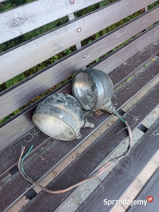 Stare lampy ursus dzik traktor star żuk śląskie Ogrodzieniec sprzedam