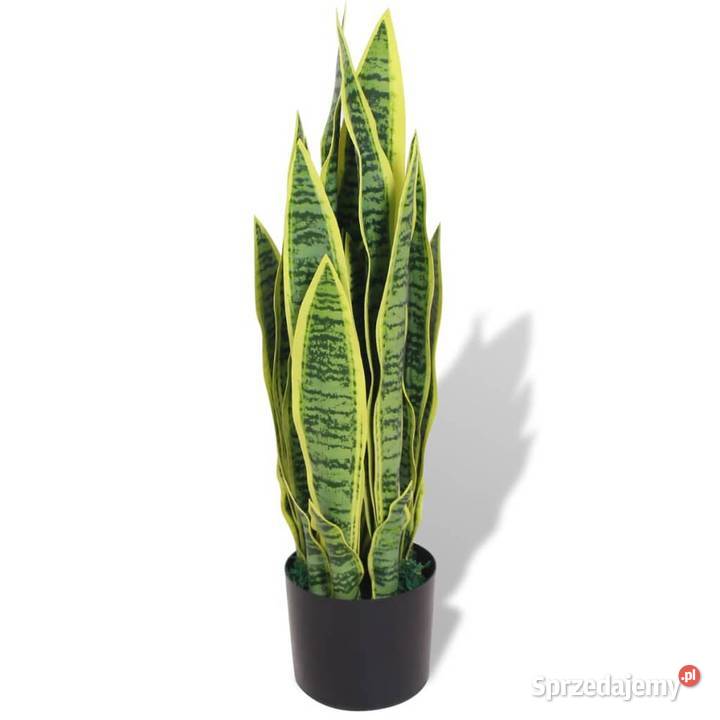 vidaXL Sztuczna sansewieria z doniczką 65 Tunele i szklarnie Warszawa sprzedam