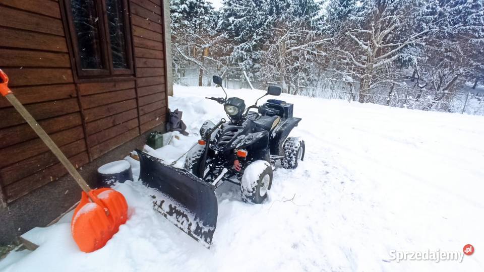 Quad Bashan 200 ze spychem podkarpackie Rzeszów