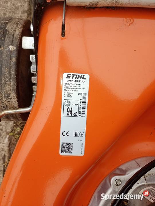 Kosiarka Stihl RM 2481T z napędem Bojanowo sprzedam