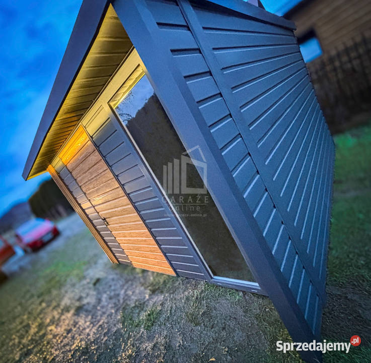 Schowek Domek ogrodowy PREMIUM 3x3m wiata drzwi