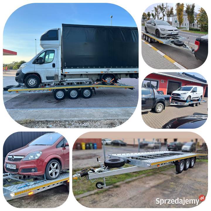 Pomoc drogowa holowanie pojazdów auto laweta 35t