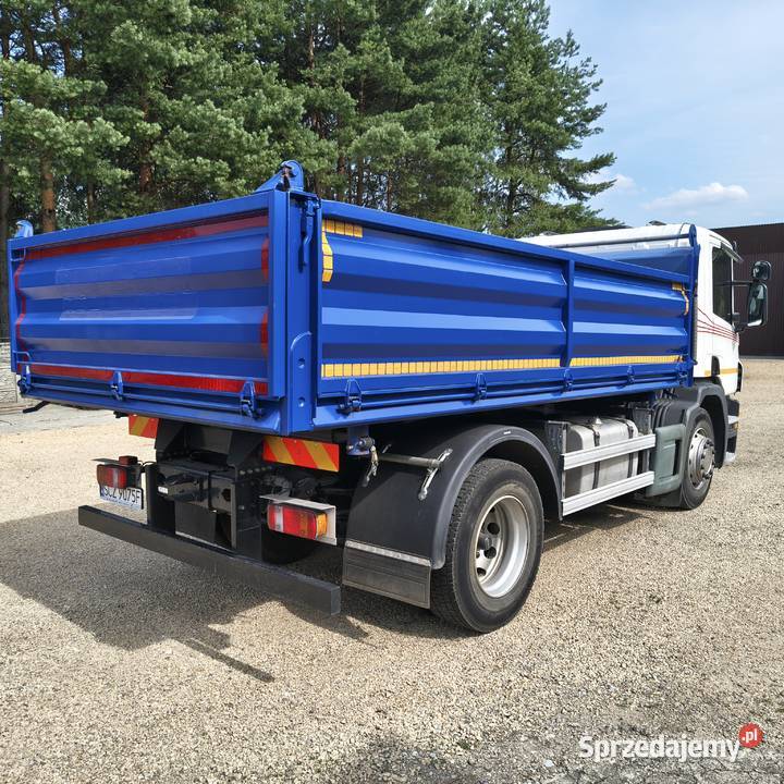 Scania P230 wywrotka resor blokada mostu