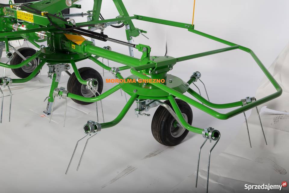 Przetrząsacz karuzelowy 4 wirniki KOWALSKI 53m nieuszkodzony wielkopolskie Gniezno