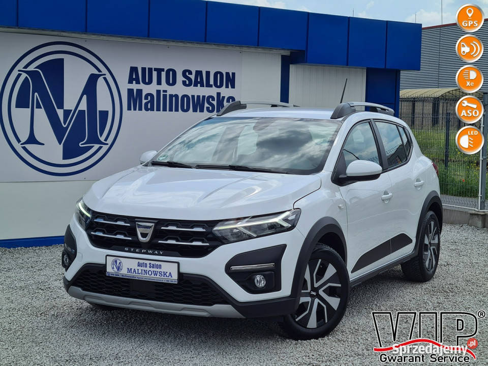 Dacia Sandero Stepway 59 Serwis Navi PDC Full biały Wągrowiec