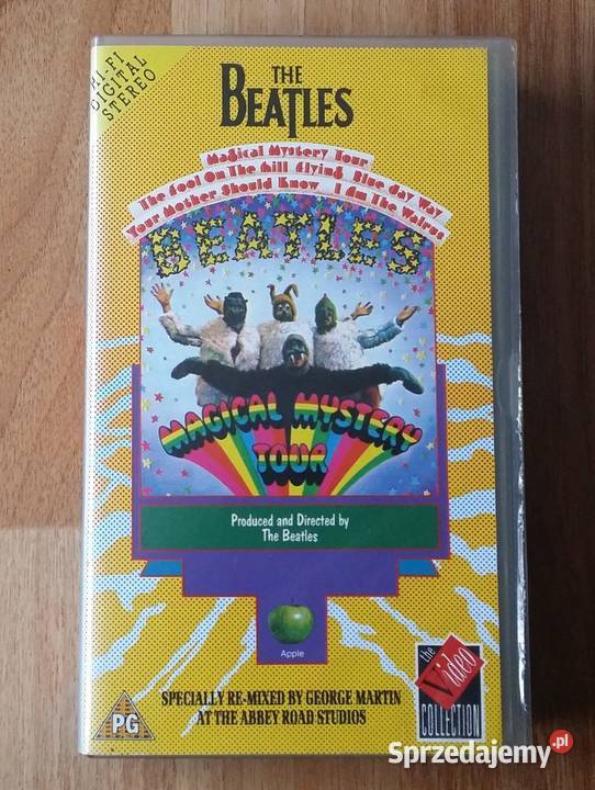 The Beatles Magical Mistery Tour kaseta VHS pop Kraków
