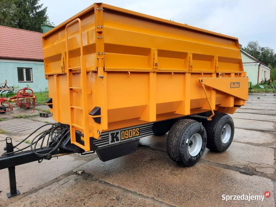 NOWA Przyczepa budowlana firmy KELLFRI 9ton z Opoczno