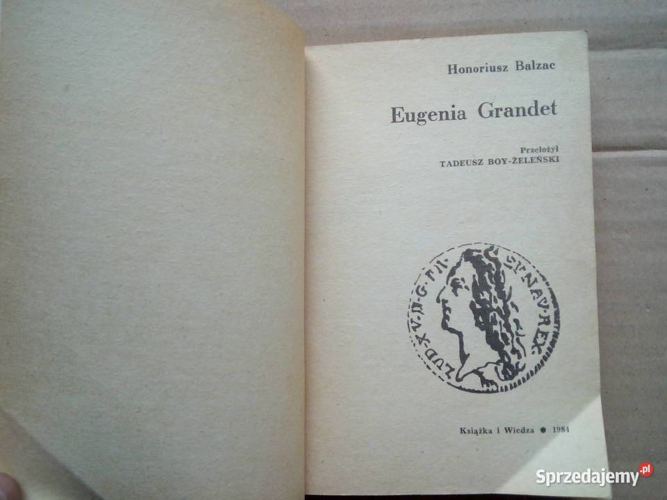 Eugenia Grandet Honoriusz Balzac osobowe podlaskie