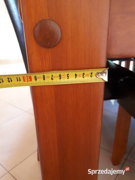 Duży drewniany stół do jadalni 180 x 180 180cm mazowieckie Warszawa