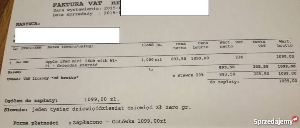 Nowy apple ipad mini 16GB polska dystrybucja Wrocław