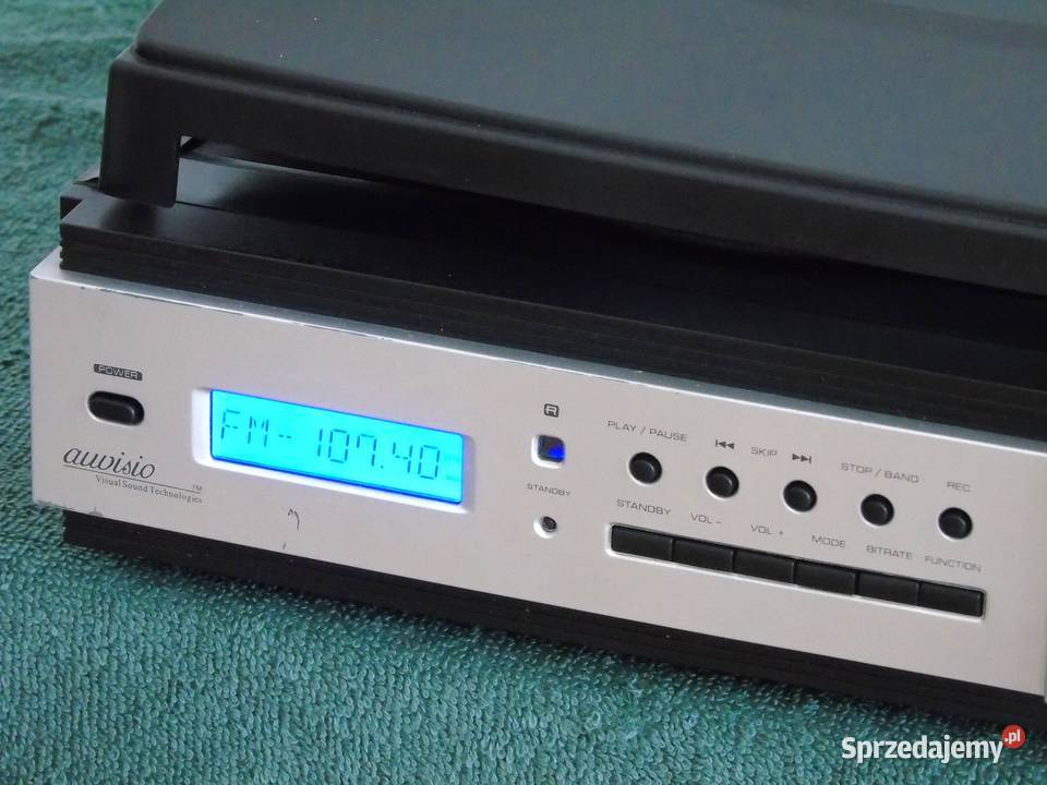 Gramofon igła radio USB mp3 REC AUX wzmacniacz Gramofony