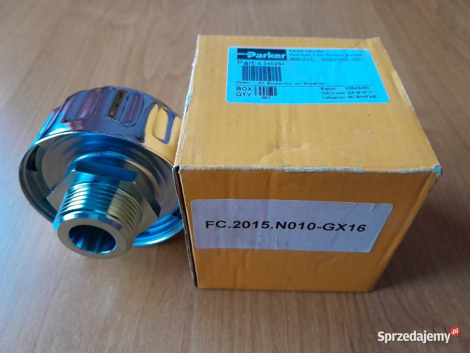 Filtr odpowietrzający odpowietrznik Parker Pozostałe Polkowice