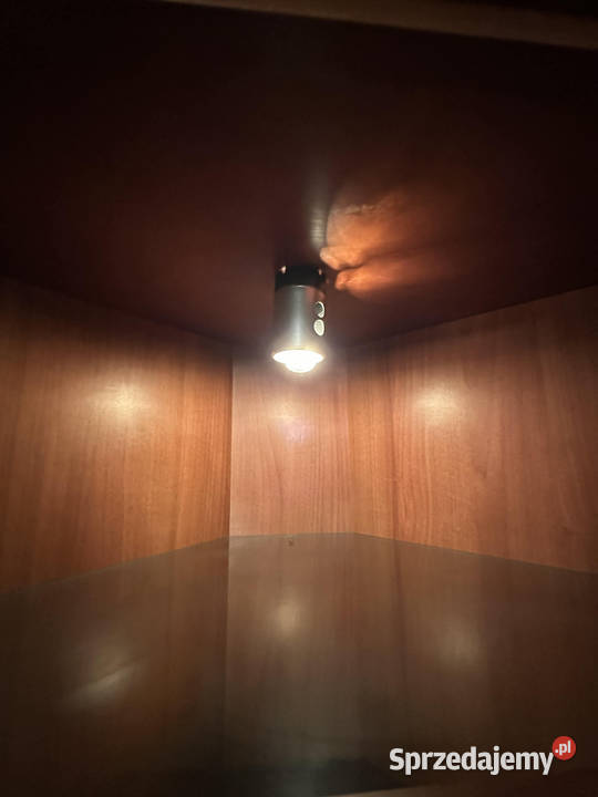 Witryna narożna drewniana Warszawa sprzedam