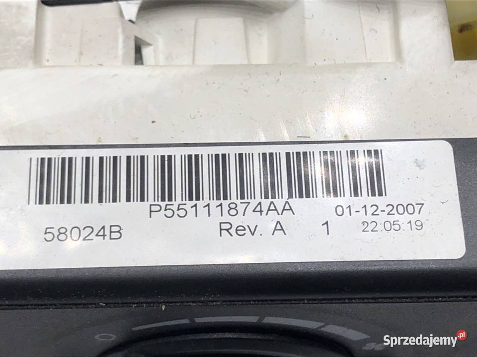 PANEL STEROWANIA NAWIEWU DODGE CALIBER osobowe