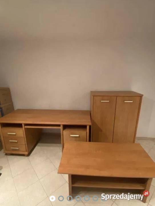 Komoda zestaw mebli biurko stolikława komoda 120cm Toruń