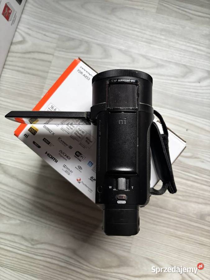 KAMERA SONY FDR AX53 Dobiegniew sprzedam