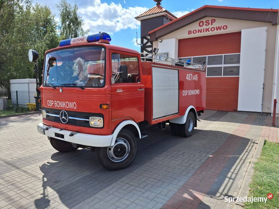Wóz strażacki MercedesBenz Bonikowo