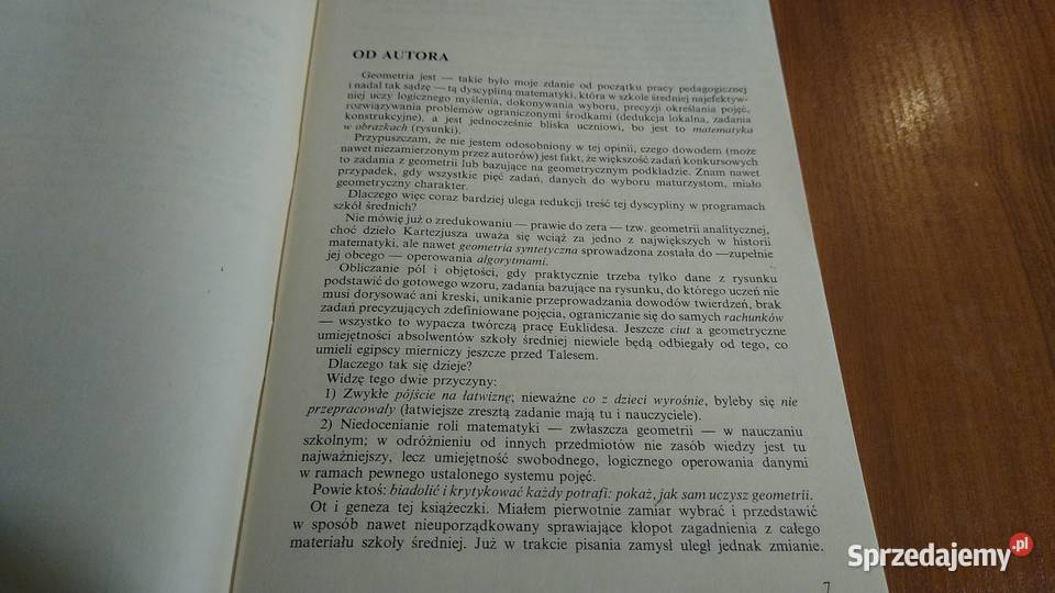 Geometria klasa 12 Cz 1 Jerzy Lisiewicz Kultura i Rozrywka pomorskie Gdańsk sprzedam