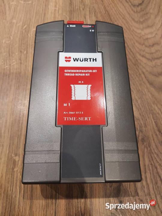 Wurth zestaw do naprawy gwintów TimeSert M8 Kocmyrzów sprzedam