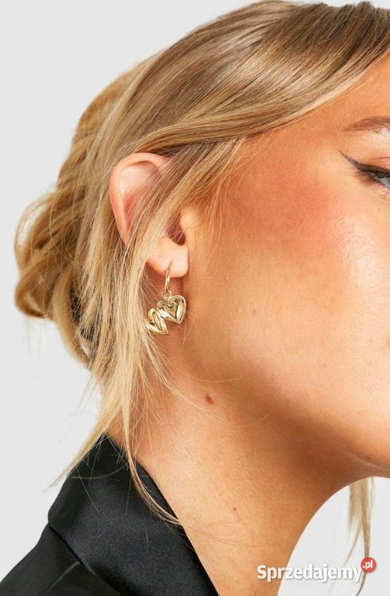 Subtelne Kolczyki serca z Londynu Top Vintage Dla kobiet Kraków