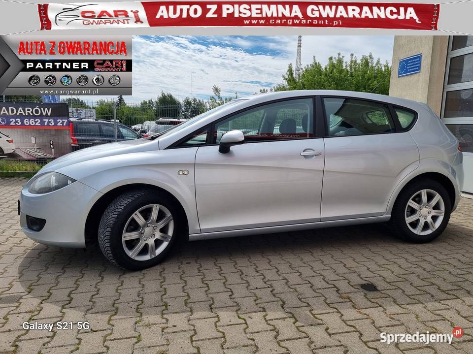 SEAT Leon II 16 MPI 102 alufelgi climatronic wspomaganie kierownicy Płońsk