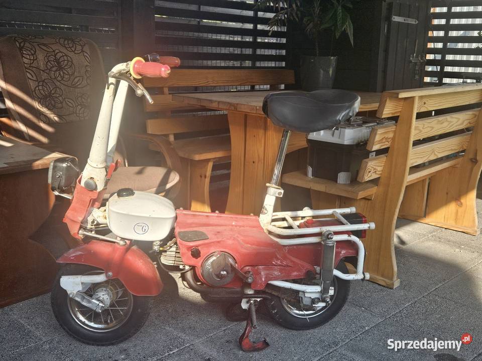 Carnielli motograziella motorynka składana sachs 20km Parczew