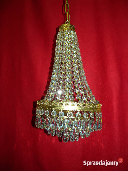 Żyrandol kryształowy Maria Theresa gruszka Katowice