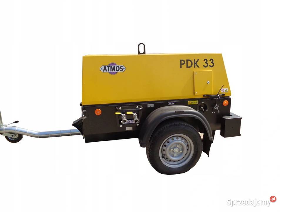 Sprężarka śrubowa kompresor ATMOS CHRAST PDK33