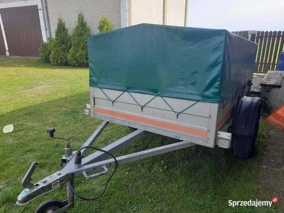 Przyczepka samochodowa z plandeką SYLAND 200x130 Nur