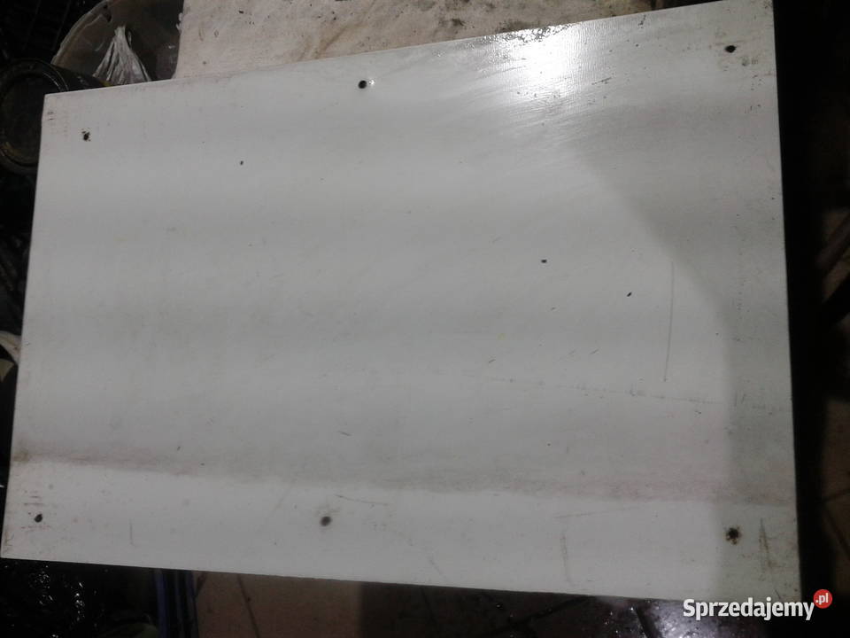 Stara lesna tablica ostrzegawcza ostoja Kęty