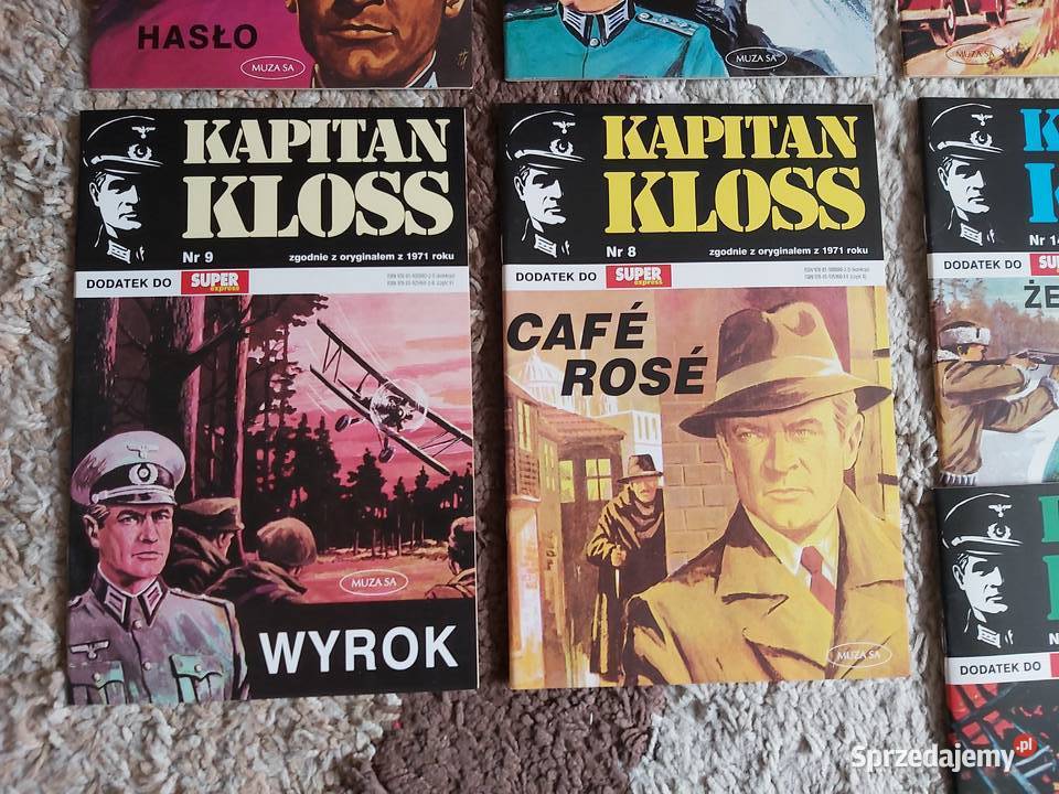 Komiksy Hans Kloss Antykwariat Pruszków