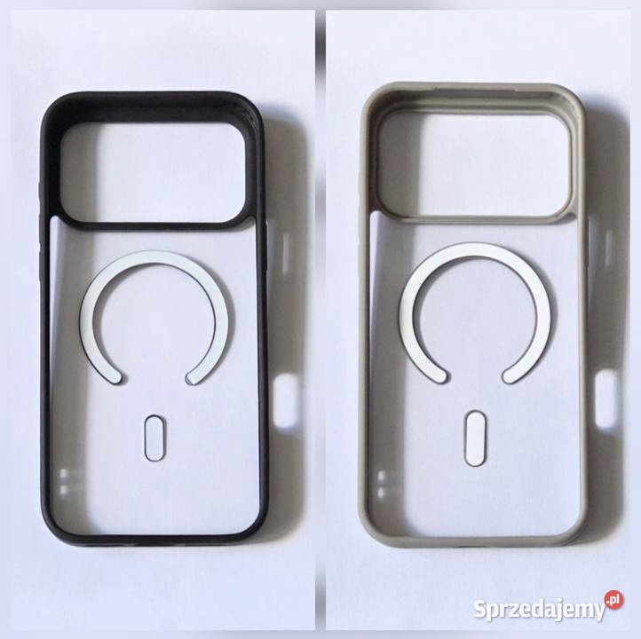 Etuicase przezroczyste szare i czarne z MagSafe Częstochowa