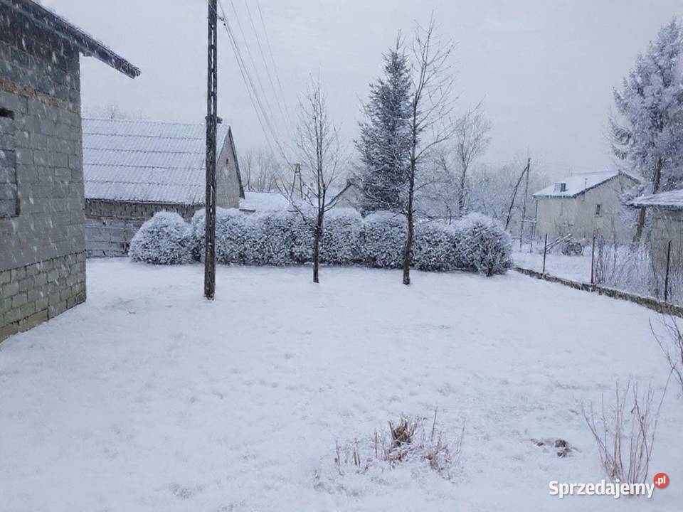Dom w stanie surowym Warzyce mieszkalny podkarpackie