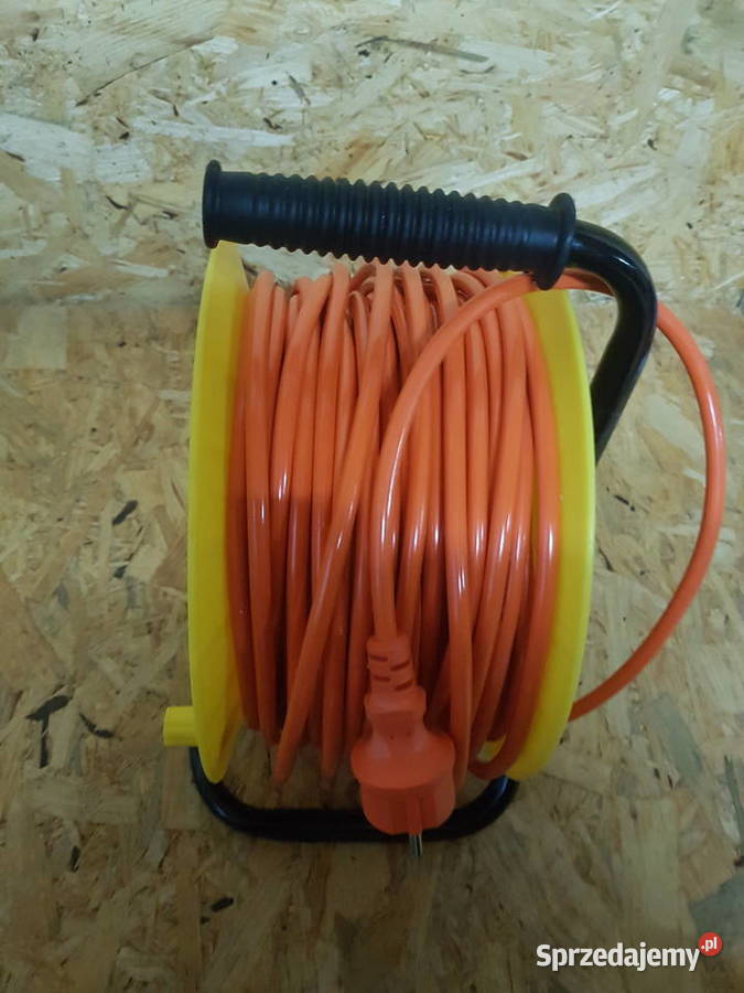 Przedłużacz bębnowy 50m kabla 3x 25mm na bębnie